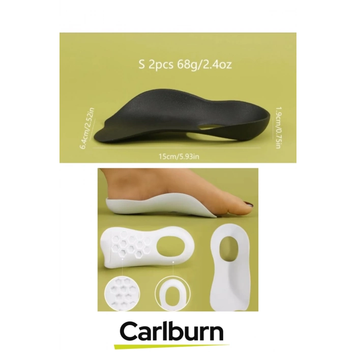 Özel Üretim Yumuşak Silikon Yürüyüş Konfor Artırıcı Esnek Düz Taban Düzeltici Topuk Yastığı