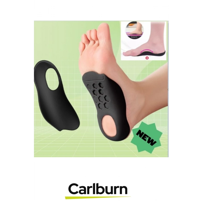 Özel Üretim Yumuşak Silikon Yürüyüş Konfor Artırıcı Esnek Düz Taban Düzeltici Topuk Yastığı