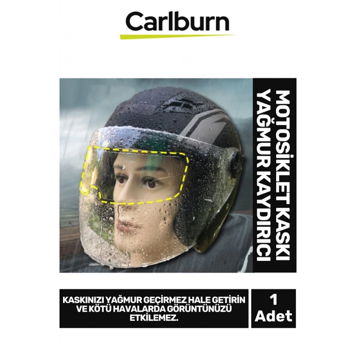 Özel Üretim Su Tutmaz Film Bisiklet Motosiklet Kaskı Vizor Buhar Önleyici Yağmur Kaydırıcı