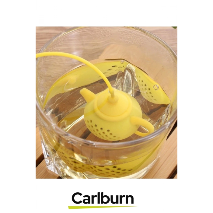 Özel Tasarım Yıkanabilir Minimalist Taşınabilir Bitki Çayı Çaydanlık Tasarımlı Çay Demleme Süzgeci