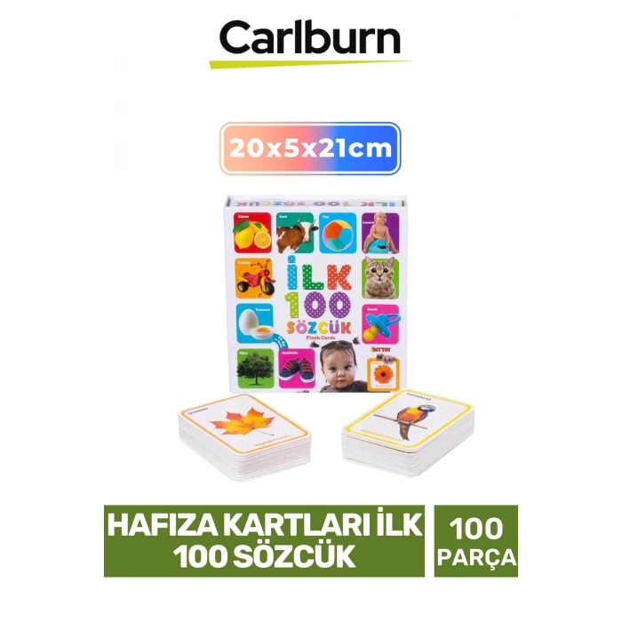 Özel Üretim Eğitici Zeka Geliştirici Öğretici El Göz Koordinasyonu Hafıza Kartları İlk 100 Sözcük