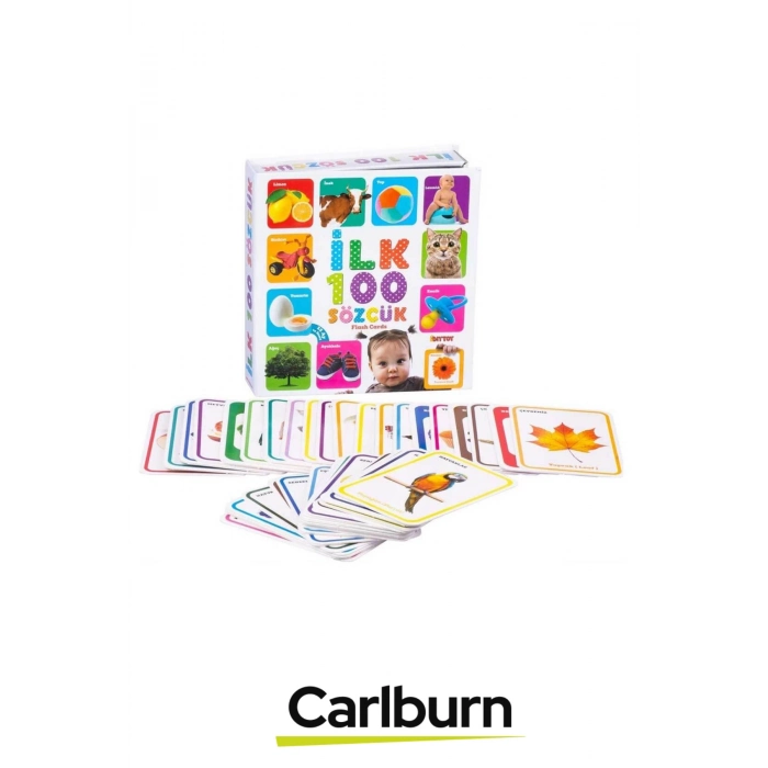 Özel Üretim Eğitici Zeka Geliştirici Öğretici El Göz Koordinasyonu Hafıza Kartları İlk 100 Sözcük