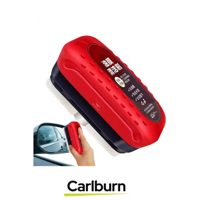 Özel Üretim Ergonomik Tutacaklı Yan Ayna İç Cam Sis Buğu Engelleyici Araç Yağ Filmi Temizleme Sünger