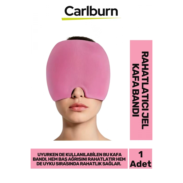 Özel Üretim Elastik Tüm Kafa Tiplerine Uyumlu Rahatlatıcı Soğuk Sıcak Jel Kompress Kafa Bandı