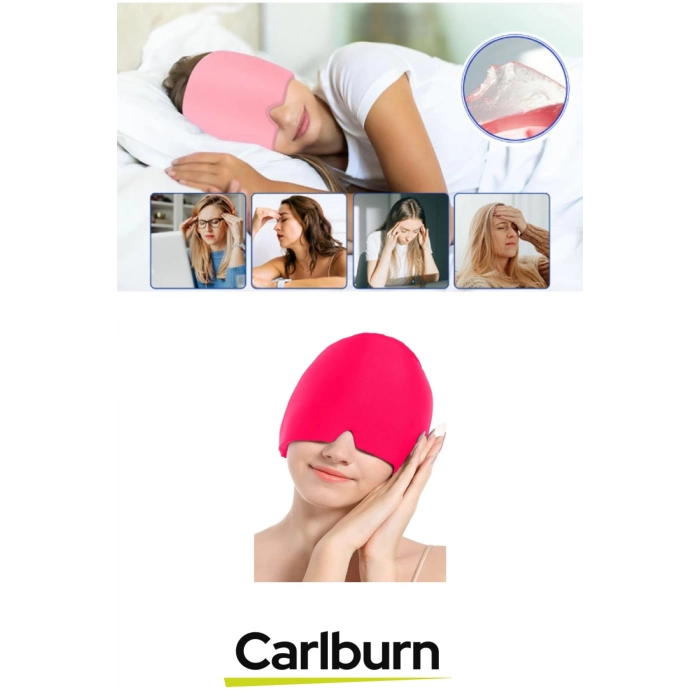 Özel Üretim Elastik Tüm Kafa Tiplerine Uyumlu Rahatlatıcı Soğuk Sıcak Jel Kompress Kafa Bandı