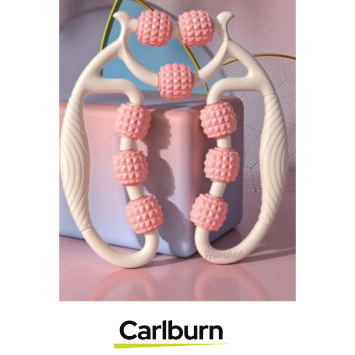 Premium Çift Taraflı Ayarlanabilir Basınç Seviyeli Selülit Masaj Aleti 9 Tekerlekli Lenf Drenaj Rulo