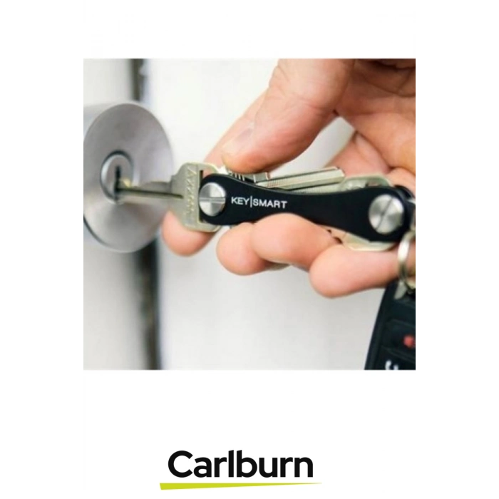 Premium 8.8 cm Ses Çıkarmayan Vidalı Sistemli Hafif Alüminyum Pratik Akıllı Anahtarlık Düzenleyici