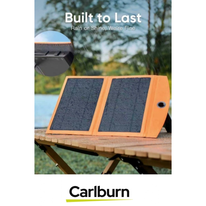 Premium Type-C USB Portlu Led Işık Göstergeli Solar Güneş Enerjili Powerbank 10000 mAh