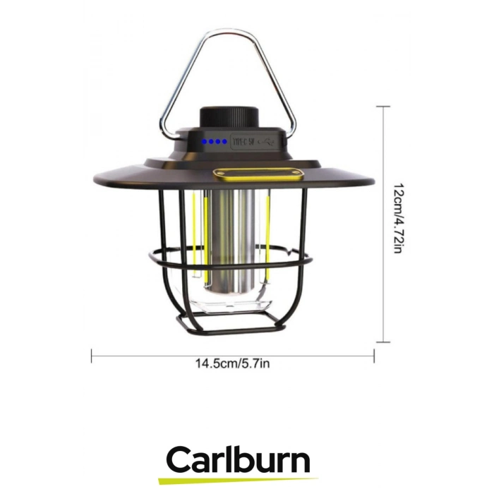 Özel Üretim Su Geçirmez Toza Dayanıklı Kamp Outdoor Piknik 5000 mAh Şarjlı Powerbank Işıldak