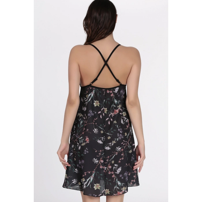 Yeni Sezon Fantezi Love Dudak Desenli Seksi Kadın Fantezi Gecelik