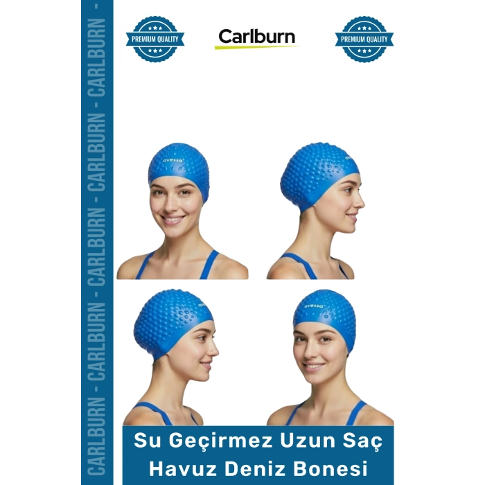 #Bone Kaymaz Su Geçirmez Sızdırmaz Silikon Yüzücü Elastik Yüzme Şapkası Havuz Deniz Uzun Saç Bonesi
