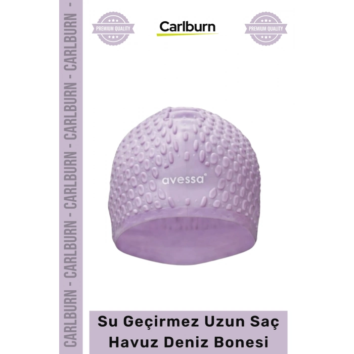 #Bone Kaymaz Su Geçirmez Sızdırmaz Silikon Yüzücü Elastik Yüzme Şapkası Havuz Deniz Uzun Saç Bonesi