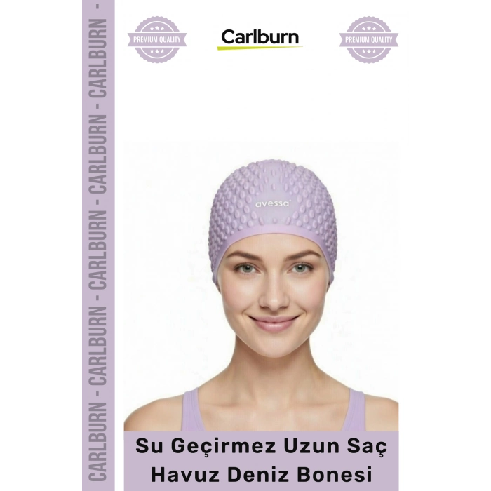 #Bone Kaymaz Su Geçirmez Sızdırmaz Silikon Yüzücü Elastik Yüzme Şapkası Havuz Deniz Uzun Saç Bonesi