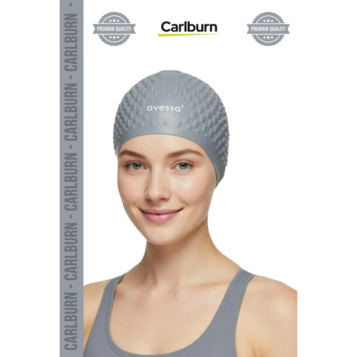 #Bone Kaymaz Su Geçirmez Sızdırmaz Silikon Yüzücü Elastik Yüzme Şapkası Havuz Deniz Uzun Saç Bonesi