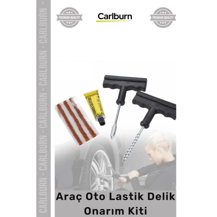 #OnarımKiti Acil Durum Tubeless Otomobil Motosiklet Hafif Ticari Araç Oto Lastik Delik Onarım Kiti