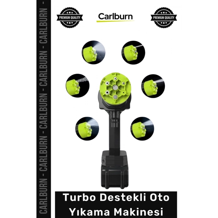 #OtoYıkama Şarjlı Kablosuz Yüksek Basınç Turbo Destekli Temizlik Performans Oto Yıkama Makinesi
