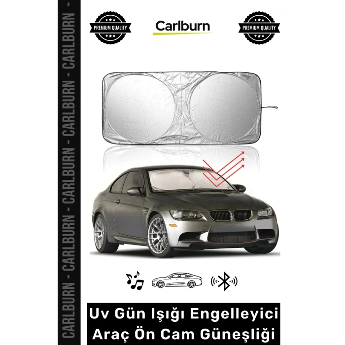 #OtoGüneşlik Katlanabilir Ön Cam Araba UV Koruma Maksimum Serinlik Sağlayan Evrensel Uyum Güneşlik