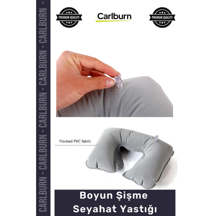 #Yastık Uzun Yolculuk Konfor Boyun Ense Desteği Uçak Otobüs Araba Tren Boyun Şişme Seyahat Yastığı