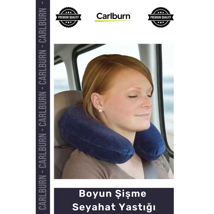 #Yastık Uzun Yolculuk Konfor Boyun Ense Desteği Uçak Otobüs Araba Tren Boyun Şişme Seyahat Yastığı