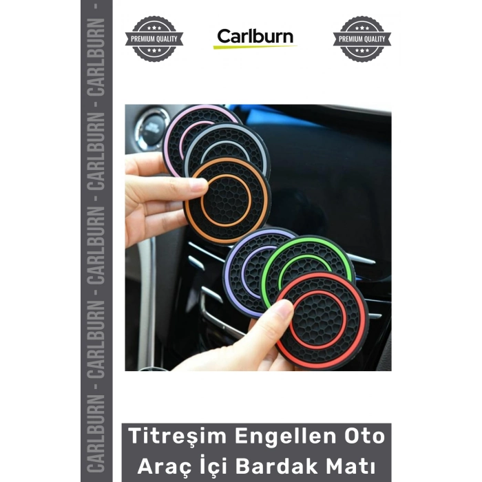 #BardakTutacağı Kaymaz Koruyucu Silikon Dayanıklı Estetik Titreşim Engellen Oto Araç İçi Bardak Matı