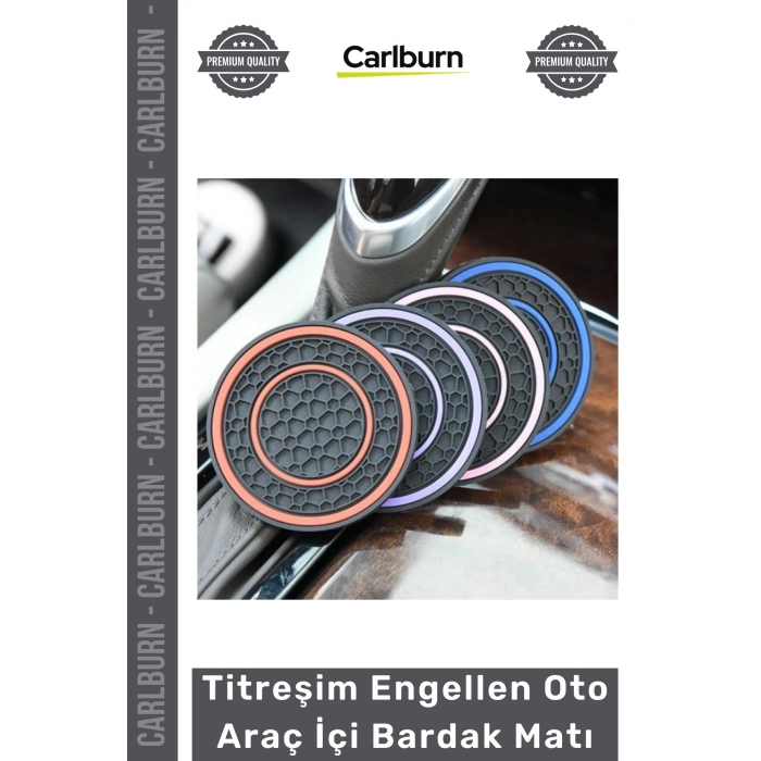 #BardakTutacağı Kaymaz Koruyucu Silikon Dayanıklı Estetik Titreşim Engellen Oto Araç İçi Bardak Matı