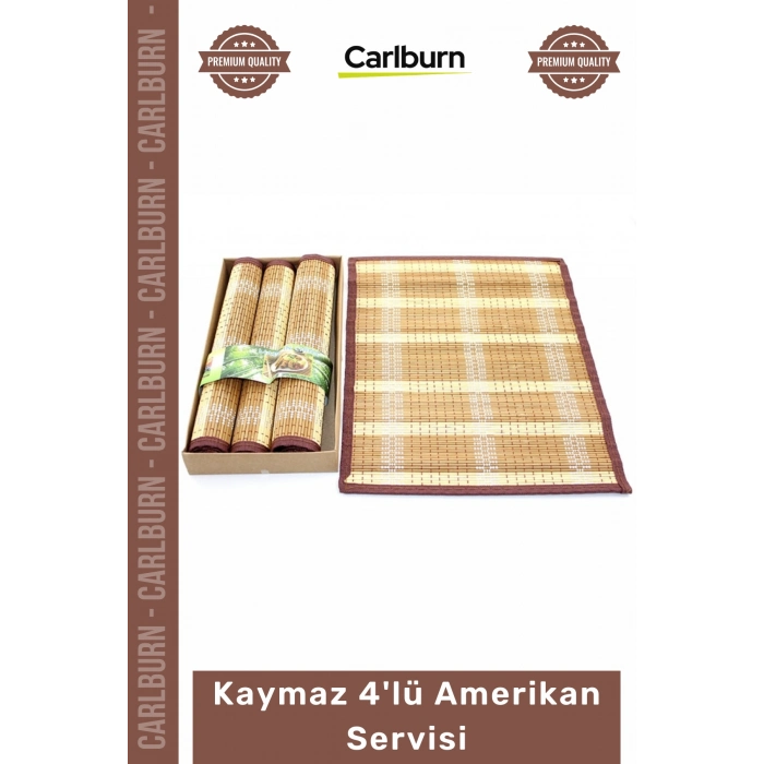 #AmerikanServisi Şık Dayanıklı Modern Sofralar Kaymaz Yüzey Pratik Masa Düzeni 4lü Amerikan Servisi