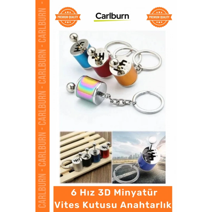 #Anahtarlık Şık Metal Vites Kutusu 6 Hız 3D Minyatür Araba Hediye Aksesuar Oto Vites Anahtarlık