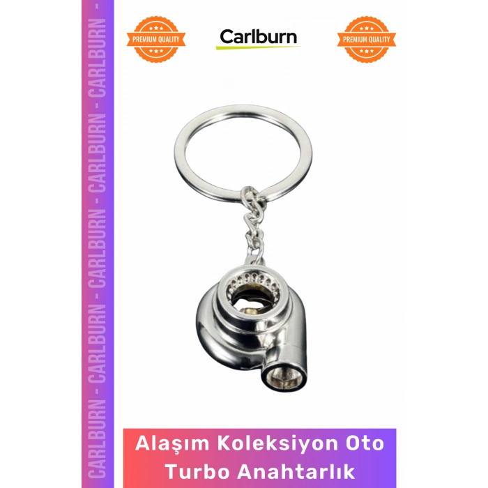 #Anahtarlık Havalı Görünüm Alaşım Koleksiyon Zarif Dekorasyon Hediye Dayanıklı Oto Turbo Anahtarlık