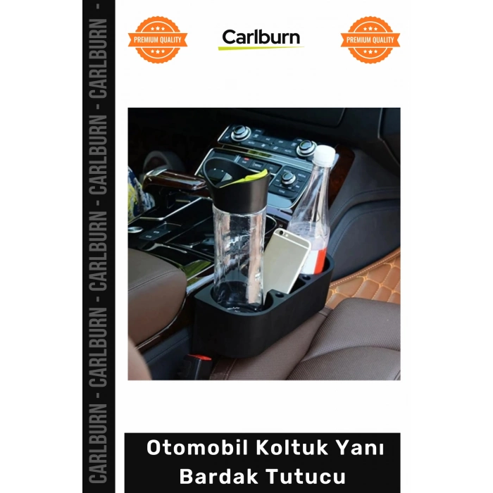 #Bardaklık Ergonomik Çok Amaçlı Araç İçi Depolama Dağınıklık Giderici Oto Koltuk Yanı Bardak Tutucu