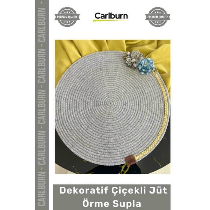 #Supla Handmade Dekoratif Çiçekli Jüt Örme El Sanatı Amerikan Servis Sağlam Dikiş Kalitesi Supla