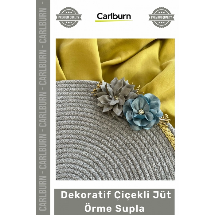 #Supla Handmade Dekoratif Çiçekli Jüt Örme El Sanatı Amerikan Servis Sağlam Dikiş Kalitesi Supla