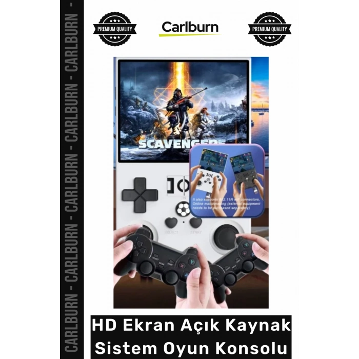 #Konsol Klasik RK3326 Yüksek Performans Retro Taşınabilir HD Ekran Açık Kaynak Sistem Oyun Konsolu