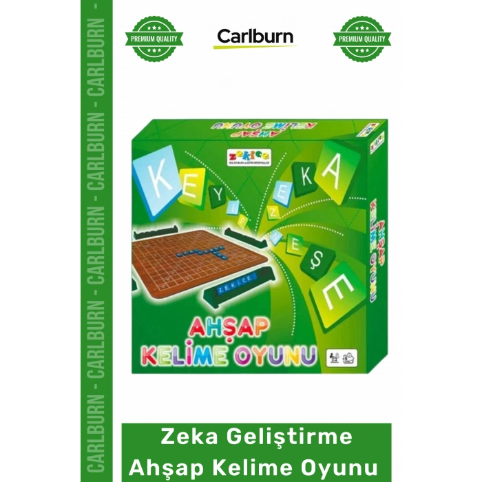 #Oyun Dayanıklı Zeka Geliştirme Ahşap Kelime Oyun Seti 34695 Estetik Tasarım Canlı Desen Renkli Oyun