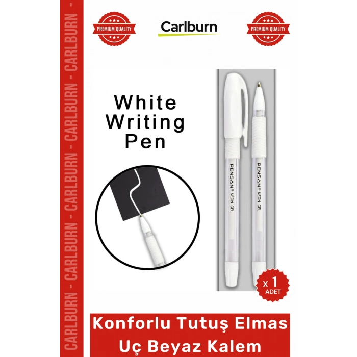 #Kalem Siyah Yapraklı Defter Akışkan Mürekkep Mükemmel Yazım Konforlu Tutuş Elmas Uç Beyaz Kalem