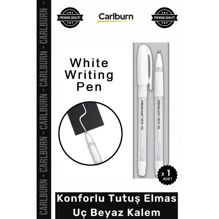 #Kalem Siyah Yapraklı Defter Akışkan Mürekkep Mükemmel Yazım Konforlu Tutuş Elmas Uç Beyaz Kalem