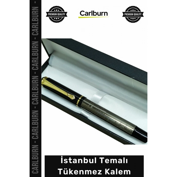 #Kalem Zarif Şık Ergonomik Konforlu Yazım Dekoratif Kurumsal Hediye İstanbul Temalı Tükenmez Kalem