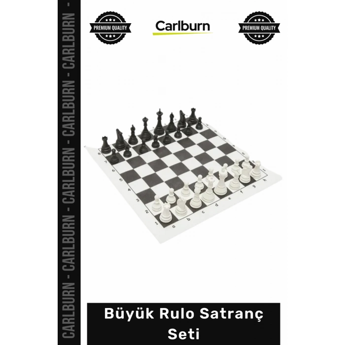 #SantrançSeti Okul Turnuva Tipi Pratik Taşıma Kolay Kompakt Dayanıklı Şık Büyük Rulo Satranç Seti