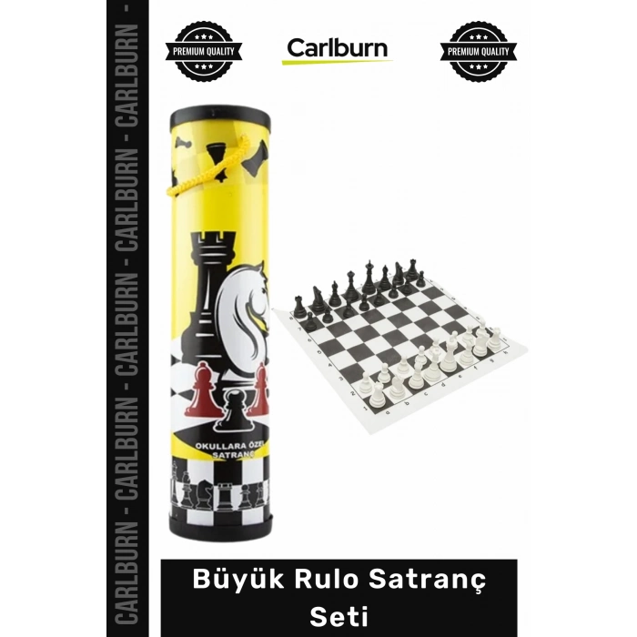 #SantrançSeti Okul Turnuva Tipi Pratik Taşıma Kolay Kompakt Dayanıklı Şık Büyük Rulo Satranç Seti