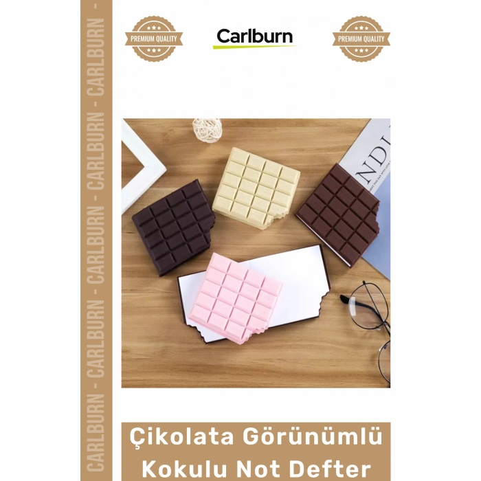 #NotDefteri Tatlı Görünüm Sıra Dışı Tasarım Kompakt Anı Defteri Çikolata Görünüm Kokulu Not Defter