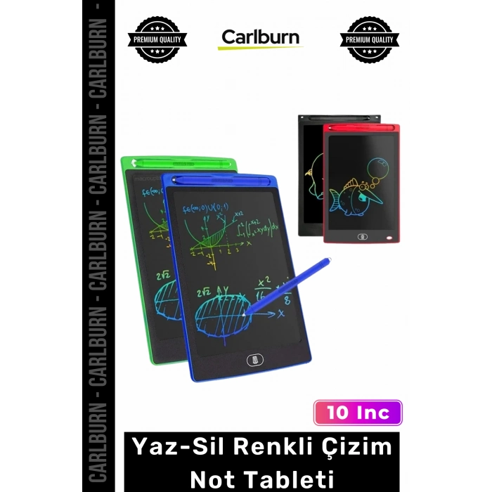 #Tablet 10 İnç LCD Ekran Göz Koruma Yaratıcılık Geliştirme Çocuklar İçin Eğitici Renkli Çizim Tablet