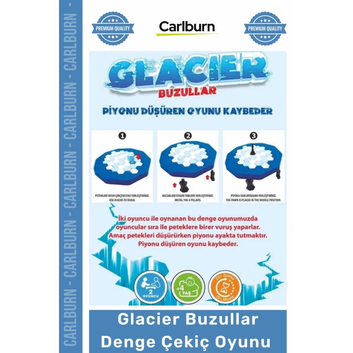 #Oyun İki Kişilik Beceri Geliştiren Stratejik Denge Çekiç Oyunu Koordinasyon Glacier Buzullar Oyun