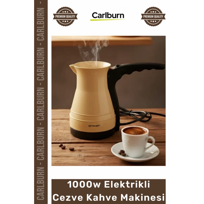 #Premium Pratik Hızlı Güçlü 1000W Türk Kahvesi Dayanıklı Kompakt Elektrikli Cezve Kahve Makinesi