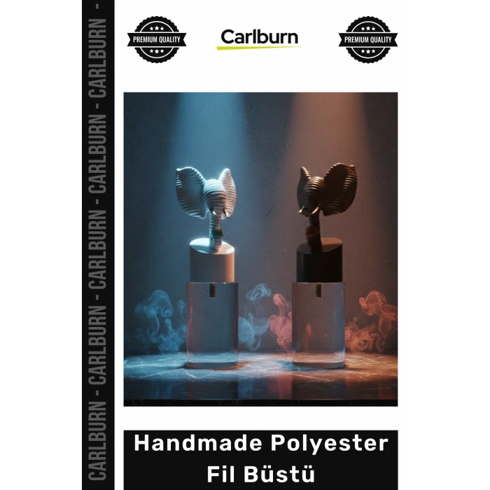 #Büst Gücü Şansı Temsil Eden El İşçiliği Detaylı Doku Polyester Özel Tasarım Polyester Fil Büstü