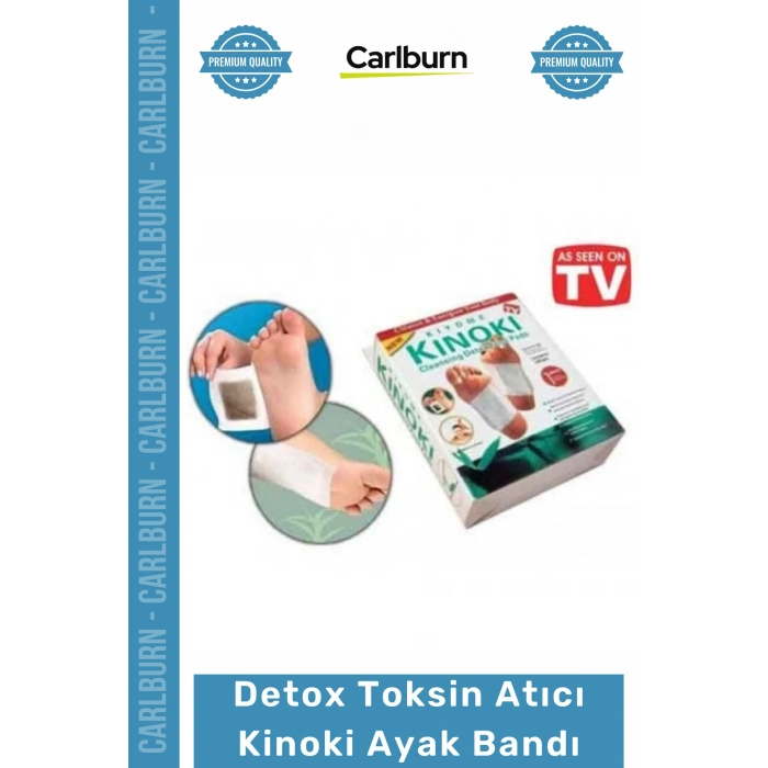 Özel Üretim Kinoki Ayak Bandı Vücut Detoksu Sağlık Ağır Metal Detox Bandı Toksin Atıcı 10 Adet
