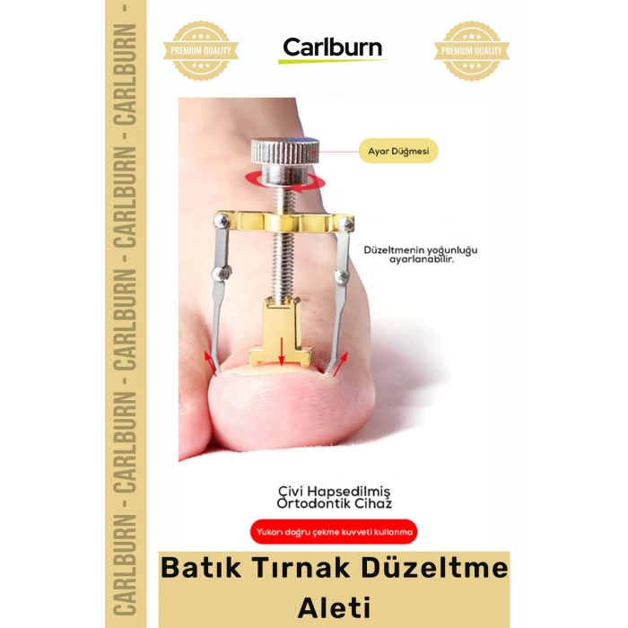 Özel Üretim Ayak Tırnağı Batma Ağrısı Giderici Evde Güvenli Kolay Bakım Batık Tırnak Düzeltici