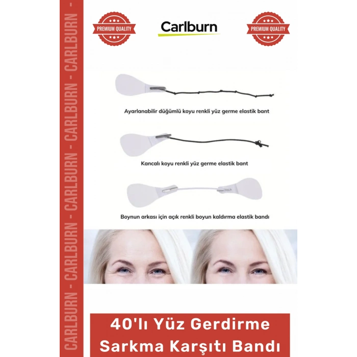 #GerdirmeBandı Hipoalerjenik Lastikli Kırışıklık Giderici Sıkılaştırıcı Sarkma Karşıtı - 40 Adet