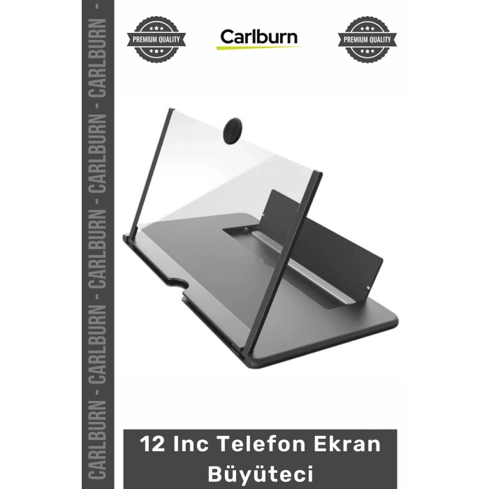Özel Üretim Şeffaf Taşınabilir 12 İnç Büyük Ekran Göz Korumalı Katlanabilir Telefon Ekran Büyüteci