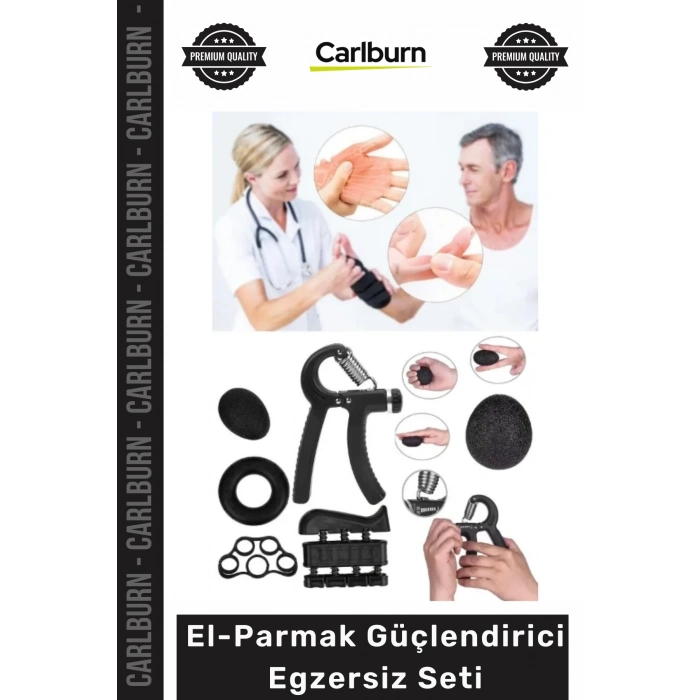 Özel Üretim Kas Geliştirme Kavrama Gücü Rehabilitasyon Spor El Parmak Güçlendirici Egzersiz Seti