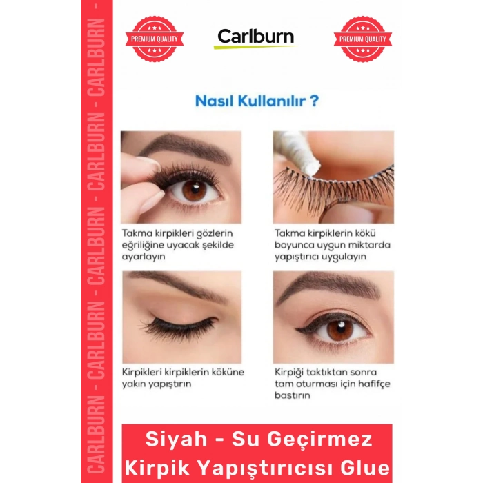 #Glue Güçlü Kalıcı Doğal Pratik Uygulama Su Geçirmez Kirpik Yapıştırıcısı Glue Siyah Renk