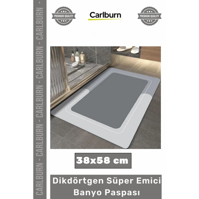 #Paspas Dayanıklı Nappa Deri Yüzey Hızlı Kuruyan Kaymaz Ev Tipi Dikdörtgen Süper Emici Banyo Paspası